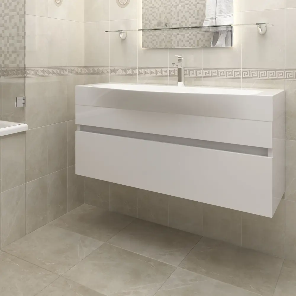 Плитка настенная Шахтинская Плитка Дора 20x30 см 1.44 м² цвет тёмно-бежевый Дора Бежевая STLM-2070992