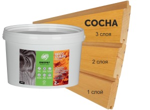 98267755 Пропитка для древесины с пчелиным воском DecoGuard сосна, 2 л STLM-0612575 ОБЕРЕГ