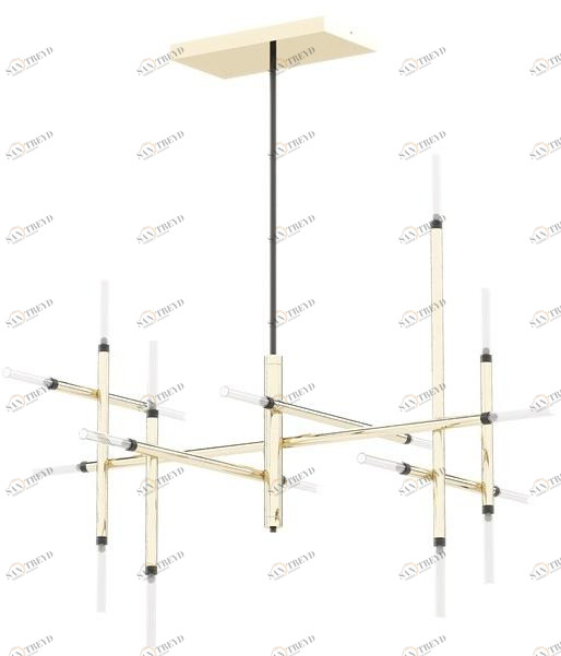 Laskasas Подвесной светильник прямого света из металла sun-id-1437890