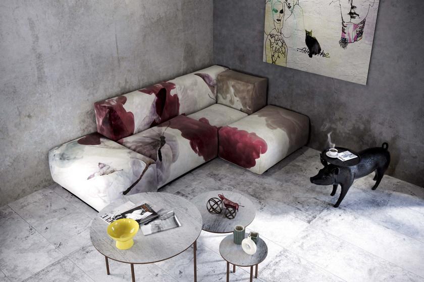 MOMENTI Круглый журнальный столик из мдф Crazy home furniture sun-id-1433387 - Вид №3