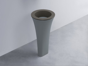 AMLA45-FN+AMPILT-BR+AMCOLT-BR Раковина Amedeo Tondo отдельностоящая cielo Enjoy + Amedeo