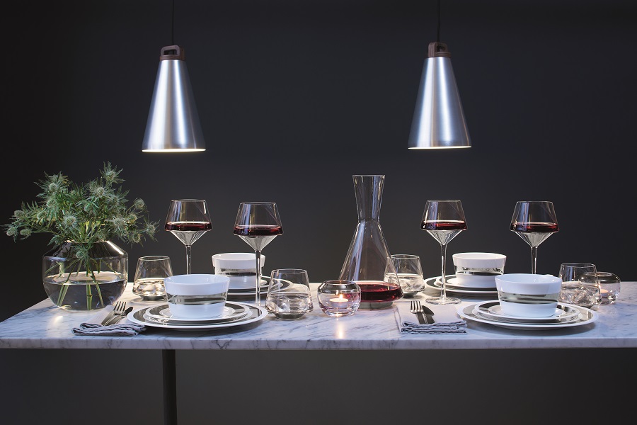 Набор посуды из 3 предметов Space платина LSA International P27500490 - Вид №1