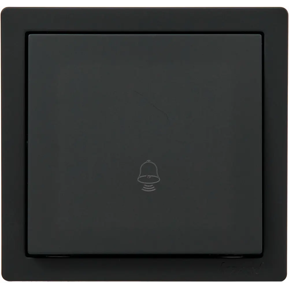 Lezard: проводная кнопка дверного звонка в бархатно-черном исполнении 89373137 STLM-1569068