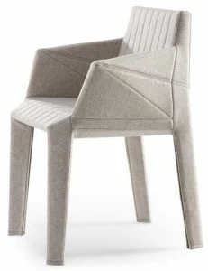 Ligne Roset Съемный стул из пенополиуретана с подлокотниками Facett 10467150