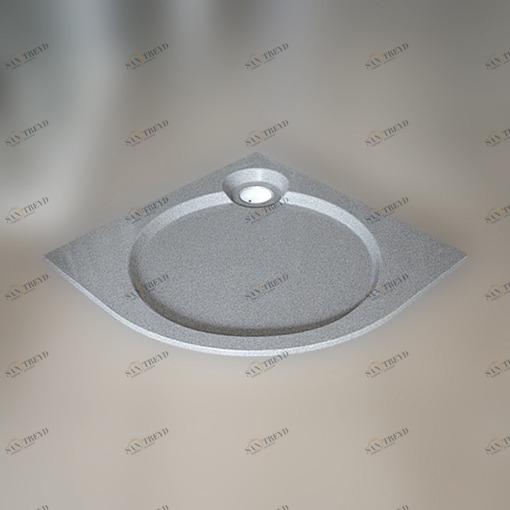 Душевой поддон 100X100X2 СМ R-СЕРЫЙ GUTEWETTER Shower trays 100X100X2СМRСЕРЫЙ