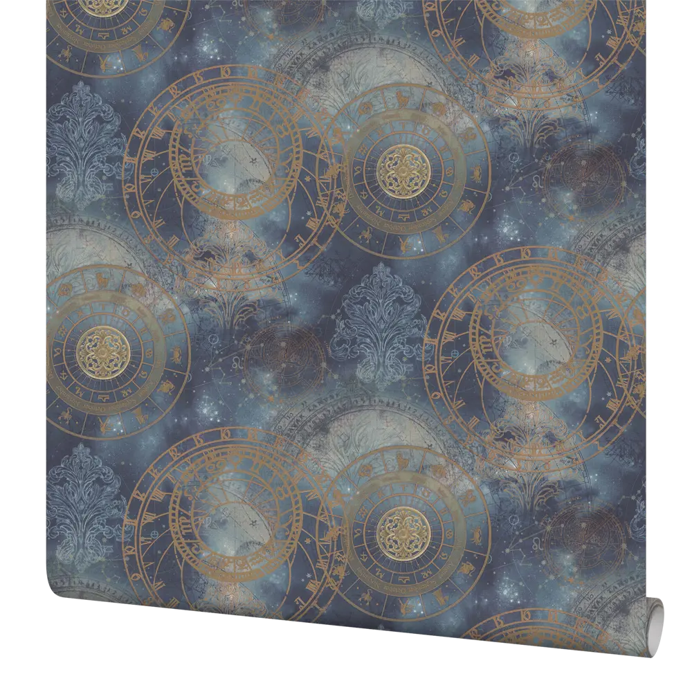 Обои флизелиновые Home Color Zodiac синие 1.06 м HC71450-66 82912563 STLM-2196175