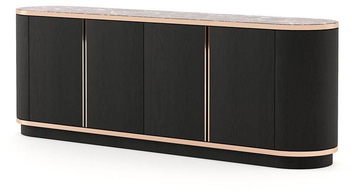 Laskasas Комод деревянный с распашными дверцами Brown Lk2113  - Вид №3