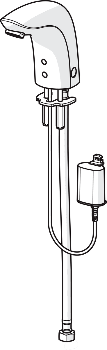 Oras 6159FZ Смеситель для умывальника, 6 V, Bluetooth 6159FZ Electra Хром  - Вид №2