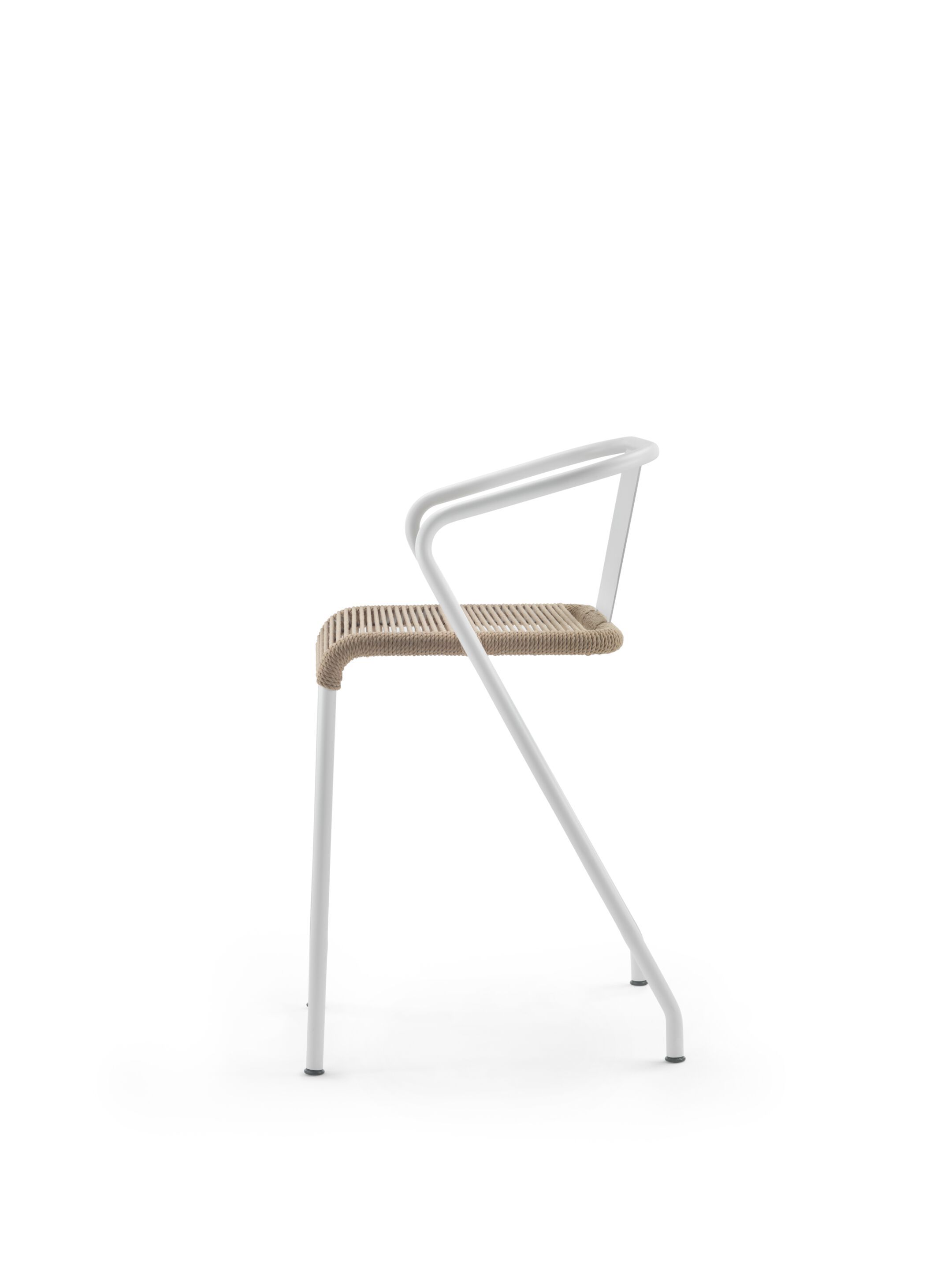 Веревочный садовый табурет с подлокотниками Flexform Calipso ARCH-00117075 - Вид №1