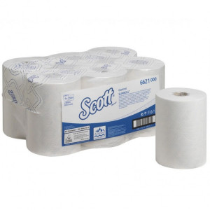 6621 Kimberly Clark Полотенца бумажные в рулоне Kimberly Clark Scott Control 6621 1-слойные 6 рулонов по 150 метров