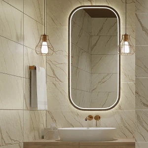 Настенная плитка Azori Forest Naturale 31.5×63 см матовая бежевая 89404302