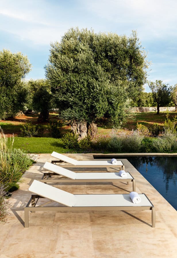 Алюминиевая и текстиленовая Садовая кровать MY YOUR Push ARCH-00142668 - Вид №1