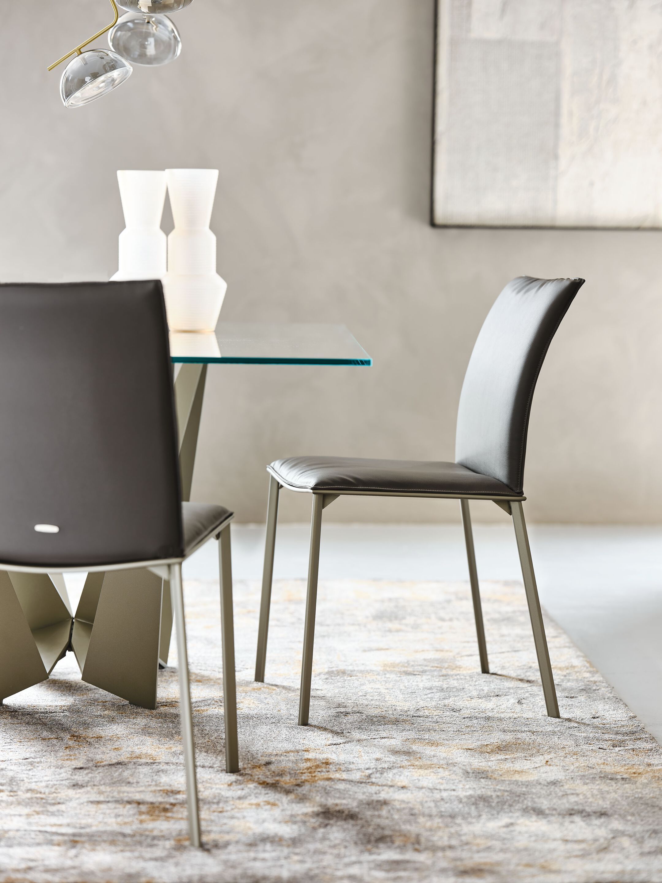 Кожаный стул Cattelan italia RITA ARCH-00085621 - Вид №2