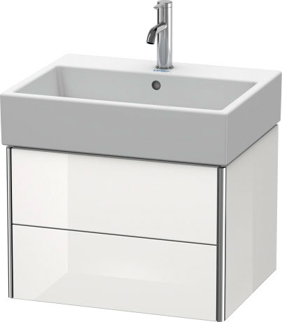 XS419309494 XSquare Тумбочка подвесная Баклажан шелковисто-матовый лак Duravit - Вид №2