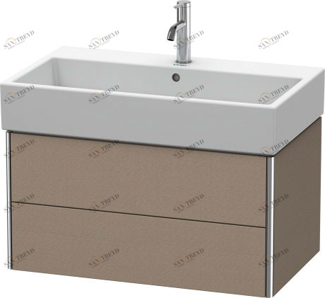 XS419507575 XSquare Тумбочка подвесная Лен, декор Duravit