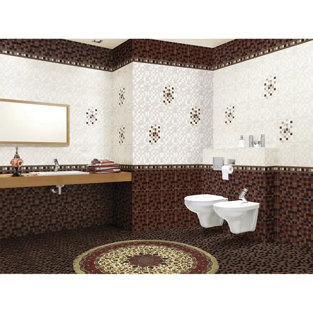 Плитка настенная Arabesque, цвет коричневый, 20х25 см, 1 м2 14002621 STLM-2016294 Santreyd  - Вид №2