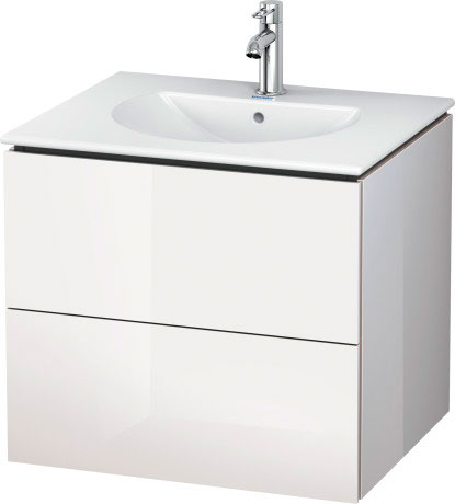 LC626105252 L-Cube Тумбочка подвесная Европейский дуб, декор Duravit - Вид №2