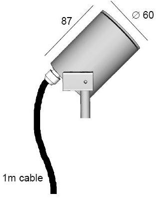 BEL-LIGHTING Регулируемый светодиодный металлический проектор для улицы  7001. gu  - Вид №4