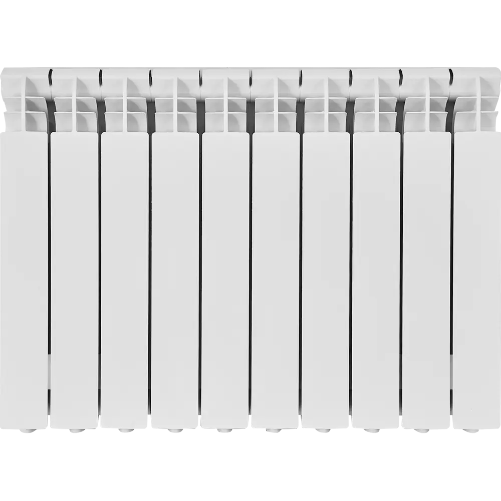 Радиатор Тепломир 500/96 10 секций алюминий белый 15666323 STLM-2019327 
