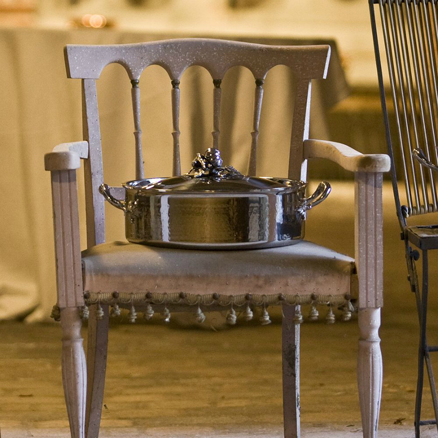 Кастрюля низкая Opus Prima OPA2609X, с крышкой, нержавеющая сталь, Ø26 см, 5 л Ruffoni H26RUFFONI - Вид №4