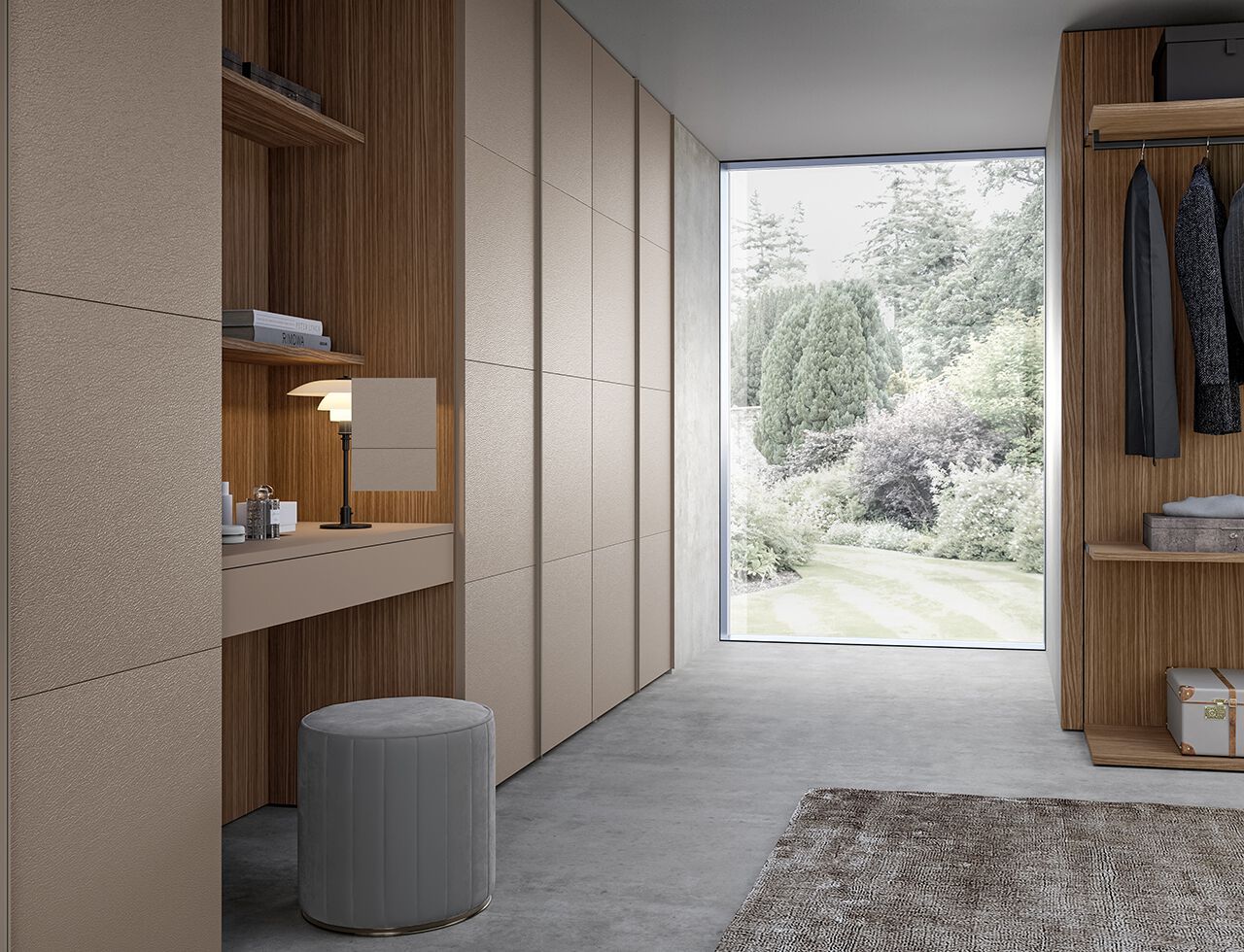 Секционный шкаф из искусственной кожи Adok ателье ARCH-00090250 - Вид №1