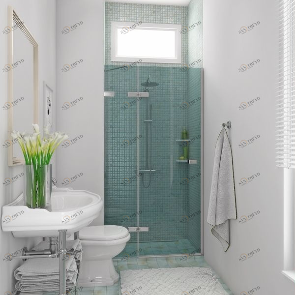 Душевая дверь в нишу 85x200 GK-862A стекло прозрачное 6 мм GUTEWETTER TREND DOOR 85X200GK862A