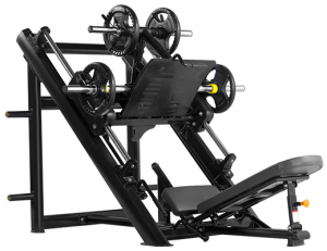 H-022 Bronze gym h-022 жим ногами под углом 45 градусов (чёрный) Bronze Gym H серия