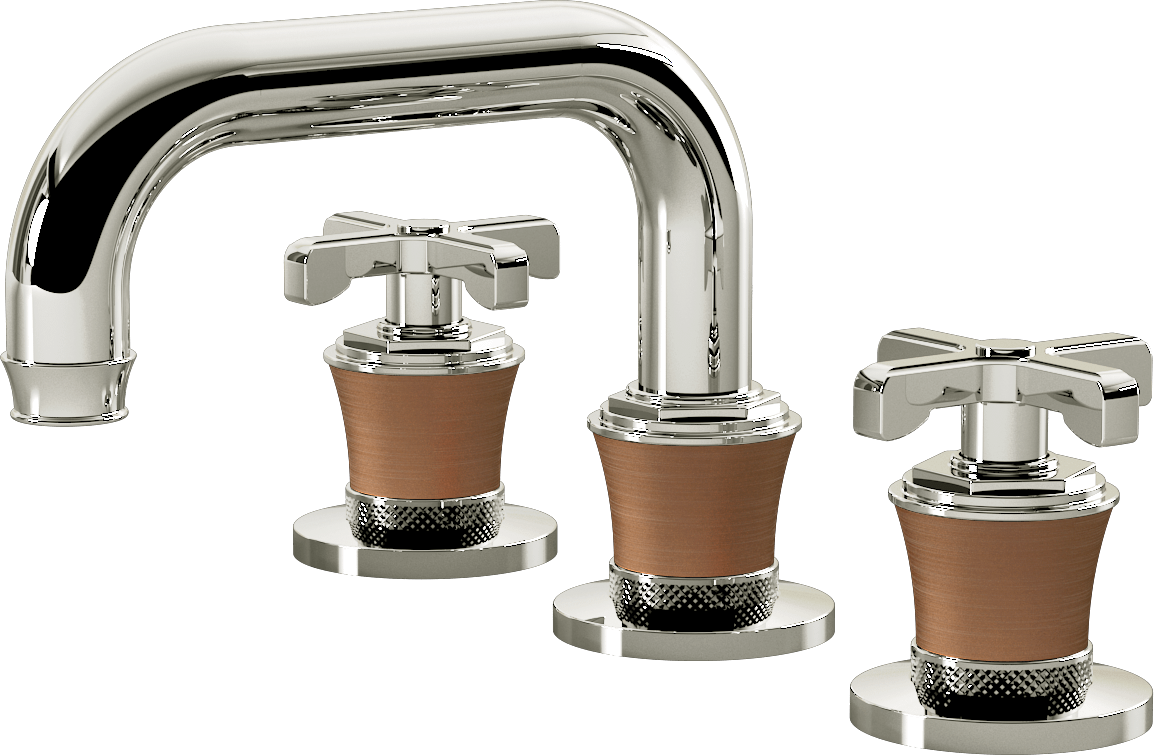 E-11610-R3BRG-C20B-PC Смеситель для умывальника на 3 отвертия GRAFF Vignola