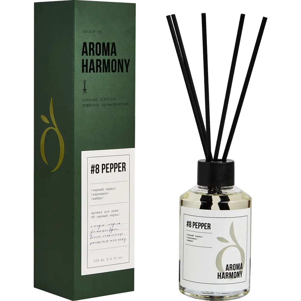 AROMA HARMONY Диффузор Nature Pepper с пряным ароматом 100 мл 89342116 STLM-1571658