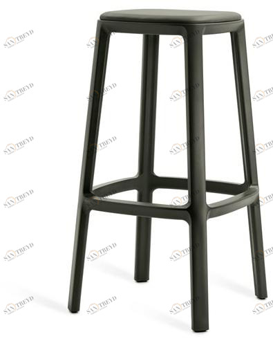 TOOU Высокий табурет с подставкой для ног Cadrea To-1776 / to-1722