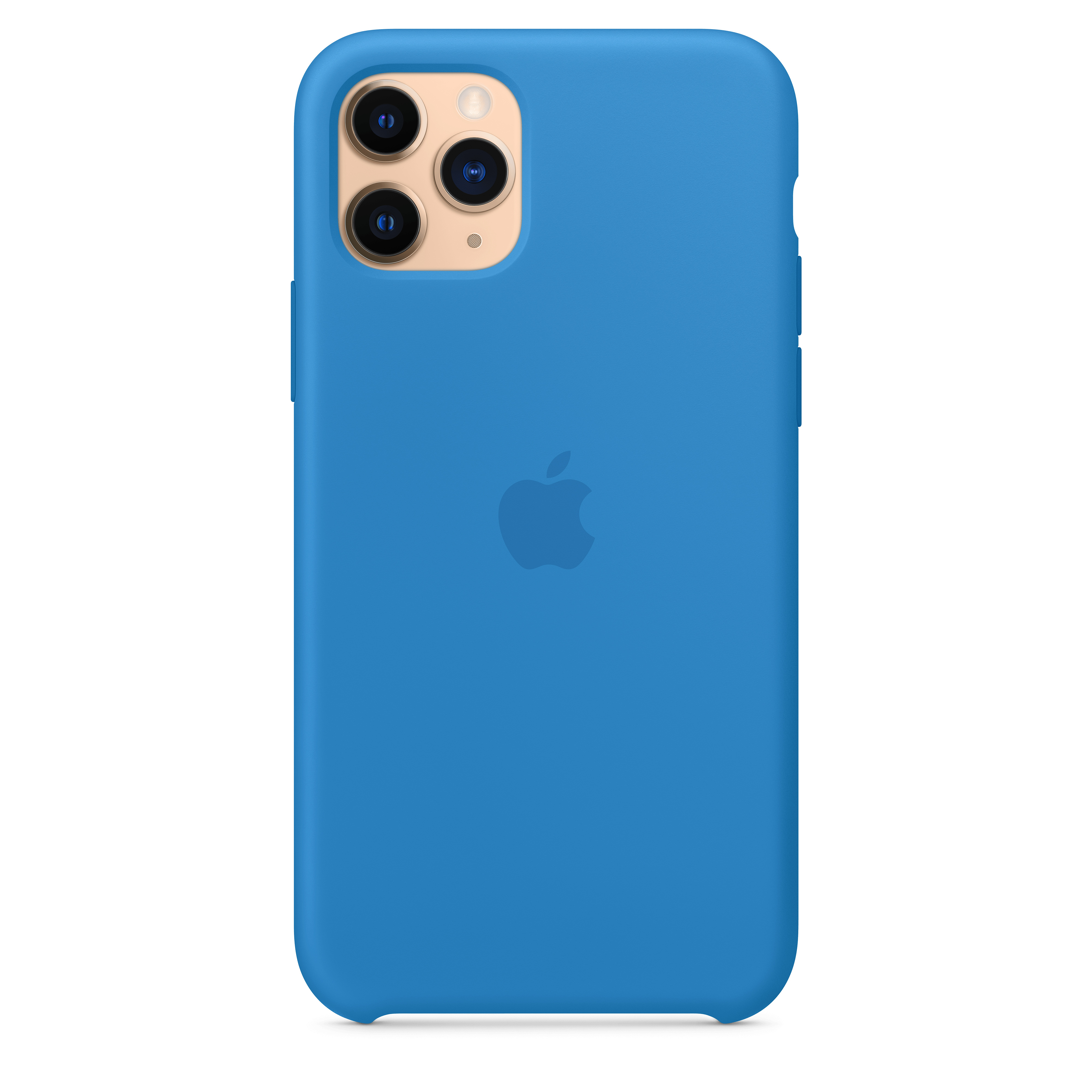 MY1F2ZM/A Iphone 11 pro silicone case - surf blue Apple Santreyd  - Вид №3