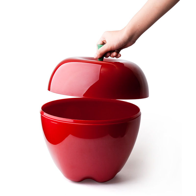 Контейнер Happle красный Qualy QL10013RD - Вид №3