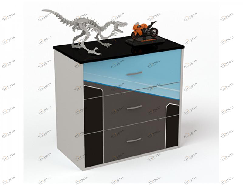 Комод ABC-KING Pilot серый каркас 4631147957825