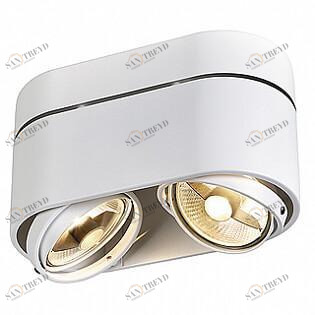 Потолочный светильник белый SLV Cardamod Surface R 117181 SLV CARDAMOD SURFACE R 00-3890334 Белый 