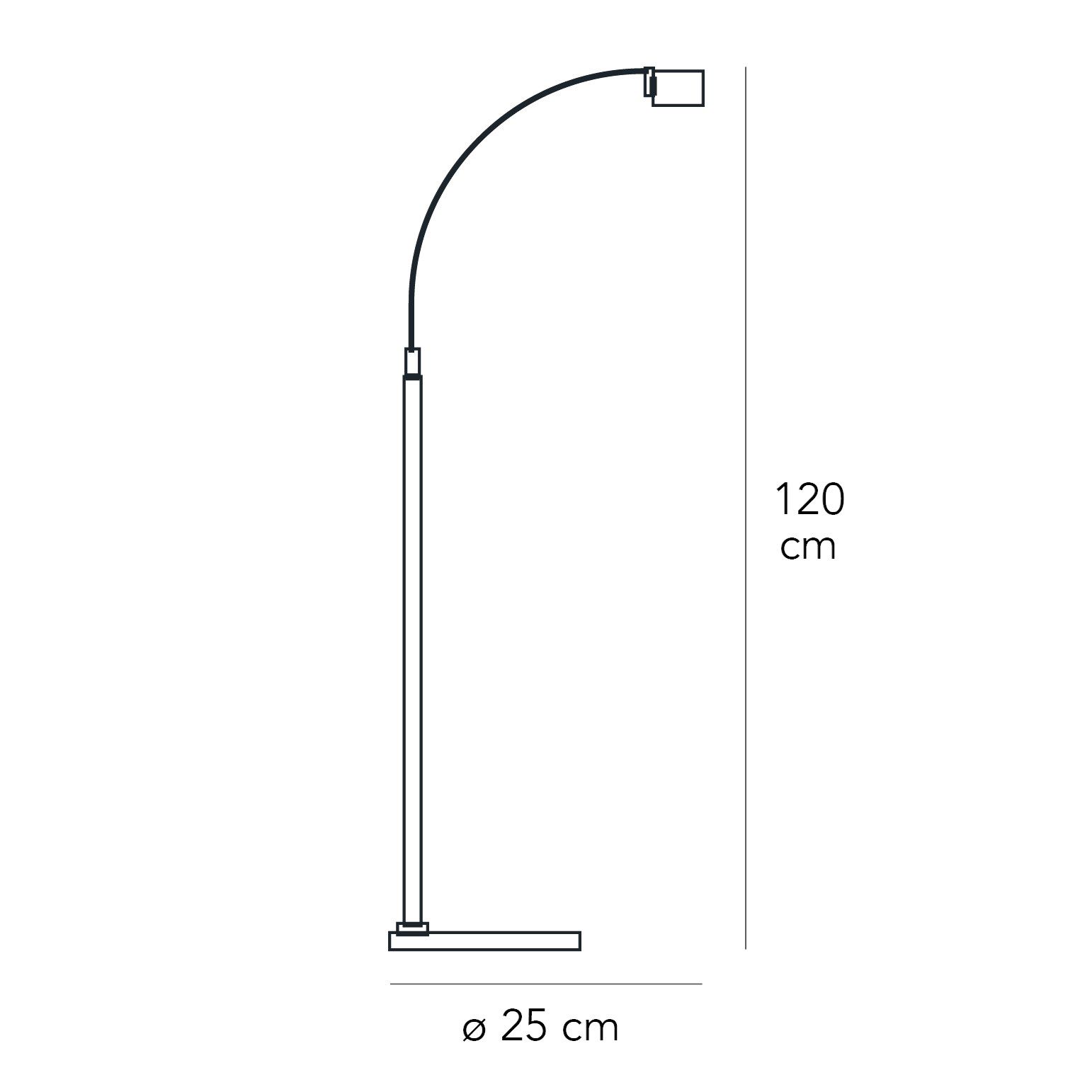 Низковольтный торшер с диммером FontanaArte моль ARCH-00107272 - Вид №4