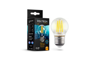 16183546 Светодиодная лампа Шар Е27 2800К 9W Graphene 7138 VOLTEGA