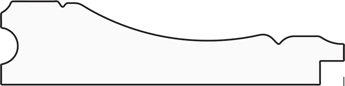 BY 3423 Зеркало с фацетом в багетной раме - вензель серебряный 101 mm EVOFORM Exclusive - Вид №4