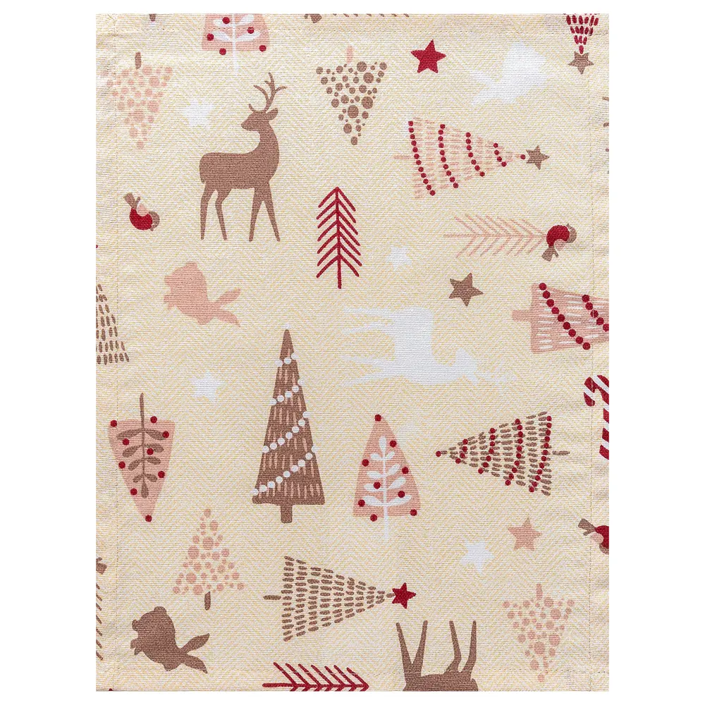 Салфетка сервировочная Форест 40x30 см бежевая Altali STLM-2009399 - Вид №3