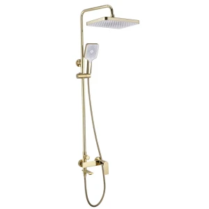 Душевая система Osgard Endi с 3 режимами и золотистым покрытием 89392844