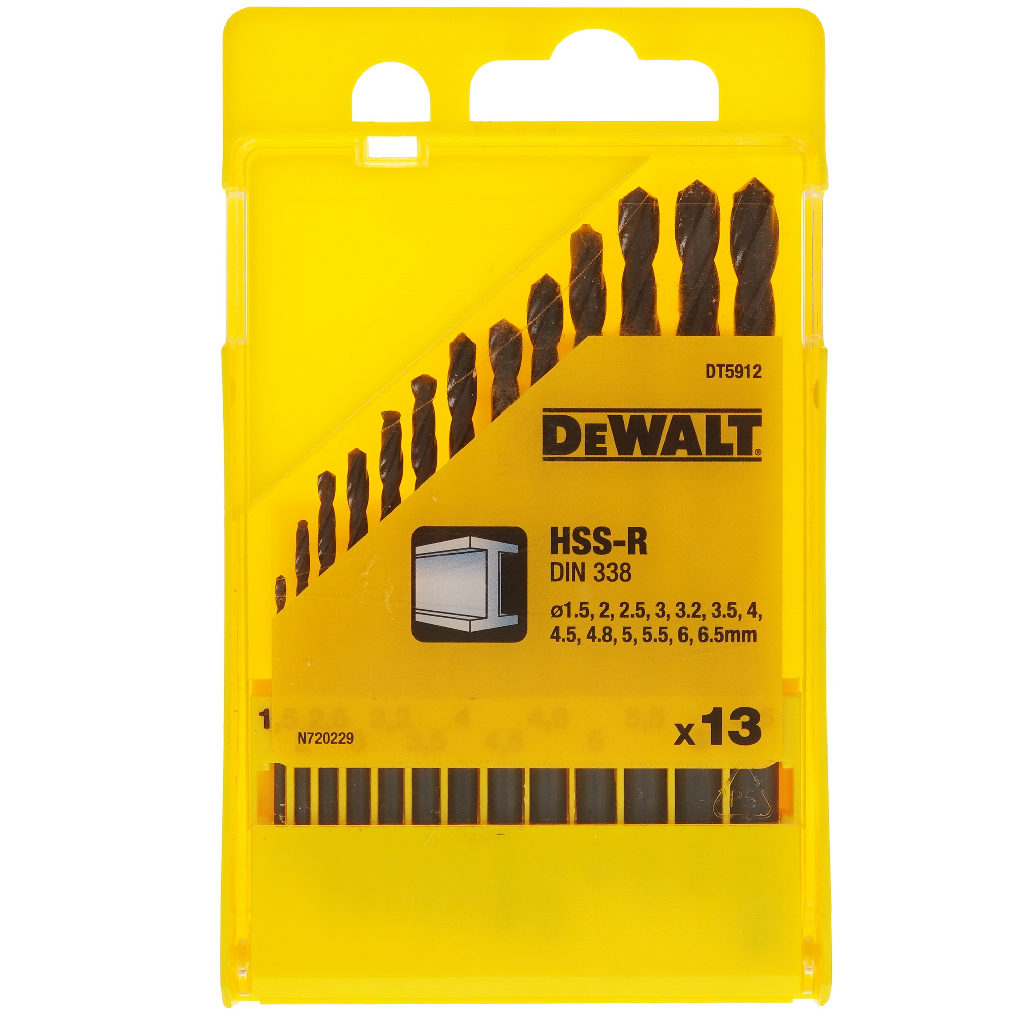 Набор сверл DeWALT DT5912-QZ 1291084 STDN-0090776