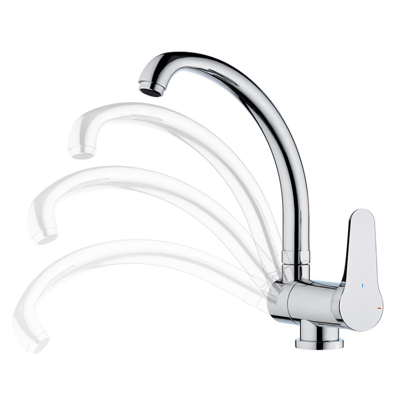 OME614RLT6 Смеситель для мойки DANIEL RUBINETTERIE Omega