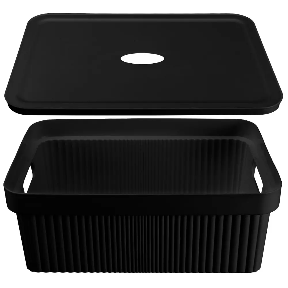 Santreyd Velvet — стильный лоток для хранения с крышкой, 13 л 89357609 STLM-1098489 - Вид №3