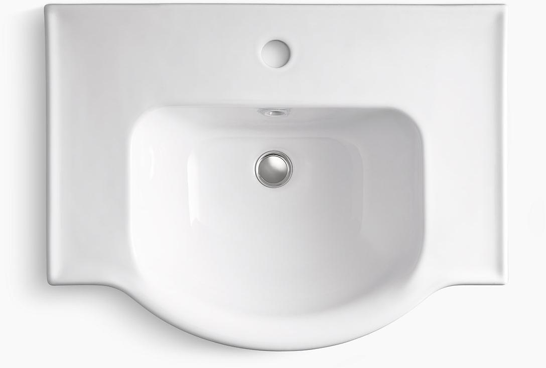 K-5266-1-47 Напольная раковина стоящая прямоугольная Kohler  - Вид №2