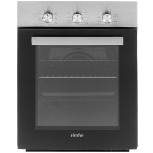 8186939 Электрический духовой шкаф Simfer B4EM16016 серебристый