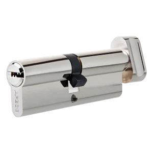 Цилиндр Apecs SM-70-C-NI, 35x35 мм, ключ/вертушка, цвет никель 82276782 STLM-2048314