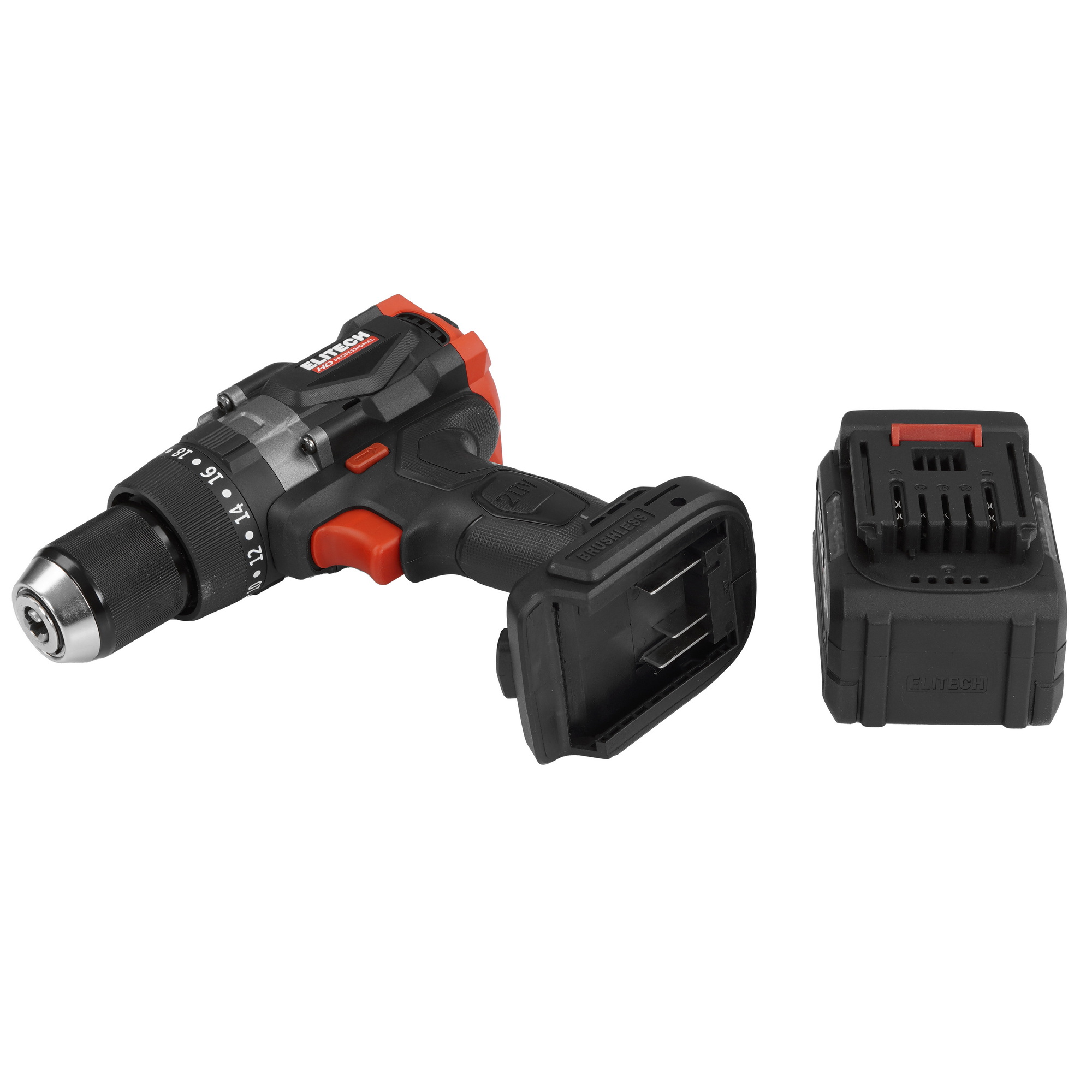 Дрель-шуруповерт ELITECH HD CD 20BL2 9130084 STDN-0115906 - Вид №5