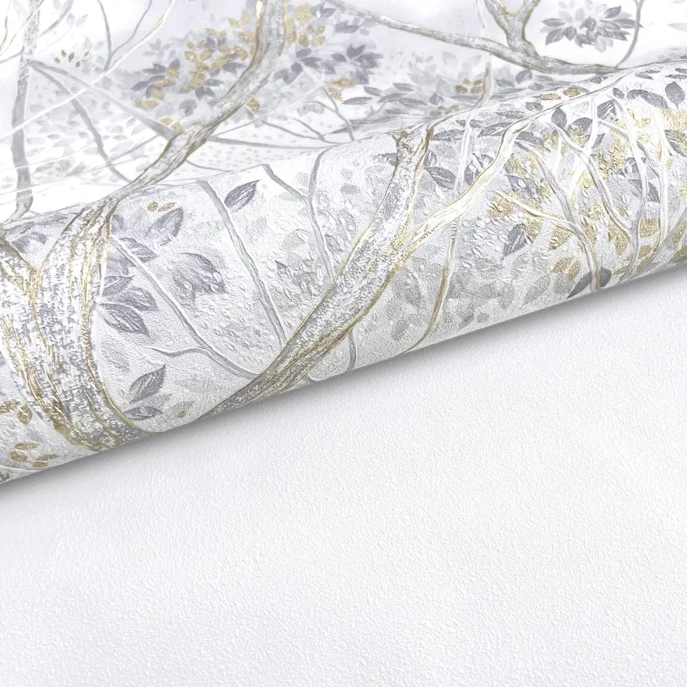 Флизелиновые обои Erismann Madeira белые 1.06 м 89400636 STLM-1455327 - Вид №3