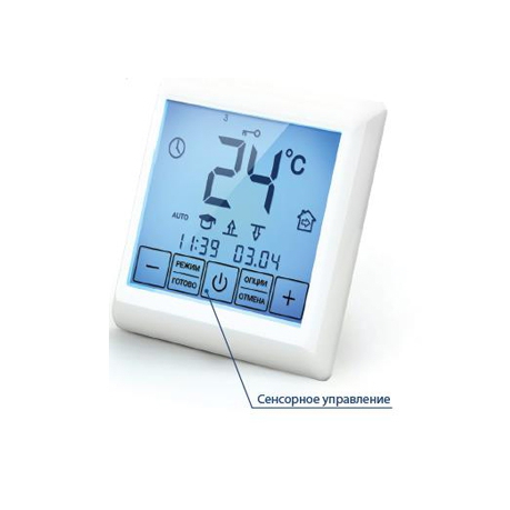 Хронотермостат Теплолюкс ССТ SE 200 сенсорный недельный белый 430565131421000001