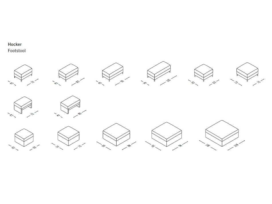 Угловой диван из ткани COR Conseta ARCH-00078951 - Вид №7