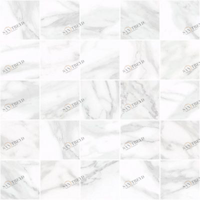 Olimpus Декор мозаичный белый MM34037 25х25 Laparet 